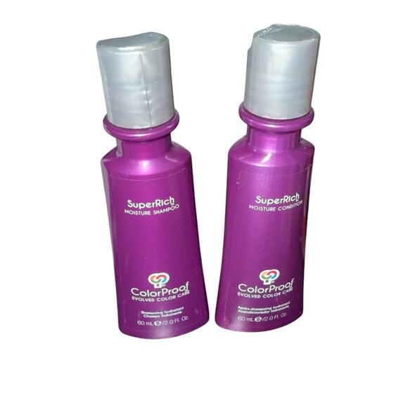 ColorProof SuperRich Moisture (1) Shampoo & (1) Condition 2oz Each NEW - Picture 1 of 2